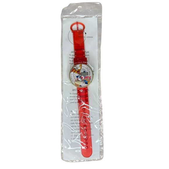 Vintage Dairy Queen DQ Woody the Woodpecker Wrist Watch Fast Food 2000 Y2K NEW - Picture 1 of 4